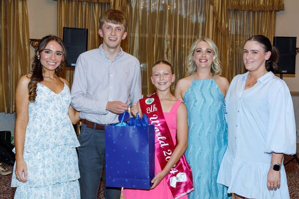 Amey Bermingham, cllr Ben Ward, Laura Evans, Emily Kirwan and Lisa Murray