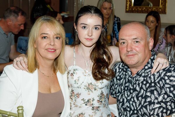 Audrey, Robyn and Paul Bryne