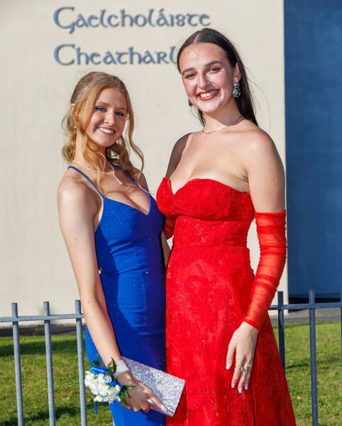 Samantha Tervit-Kruger and Ava Nic Aodhbhui. Photoa: michaelorourkephotography.ie