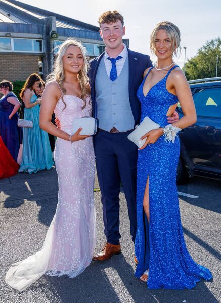Abbi Mhaoinaigh, Luke Broderick and Jacqueline Ni Chionnaith