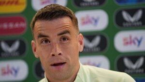 Seamus Coleman warns Ireland team not to be ‘gung-ho with emotion’ against England