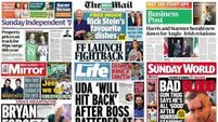 What the papers say: Sunday's front pages