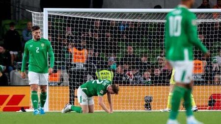 Misery continues for Ireland as they lose 2-0 to Greece in the Nations League