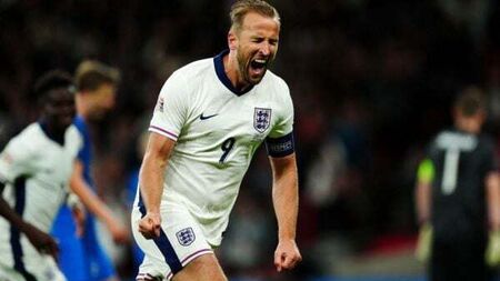 Double delight for England centurion Harry Kane in win over Finland