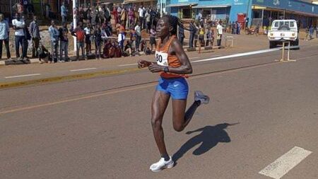 Body of Ugandan Olympic athlete set on fire by her partner is received by family