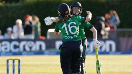 Ireland earn first women’s T20 win over England in dramatic finish