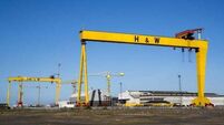 North's First and deputy First Minister to meet union over Harland and Wolff jobs