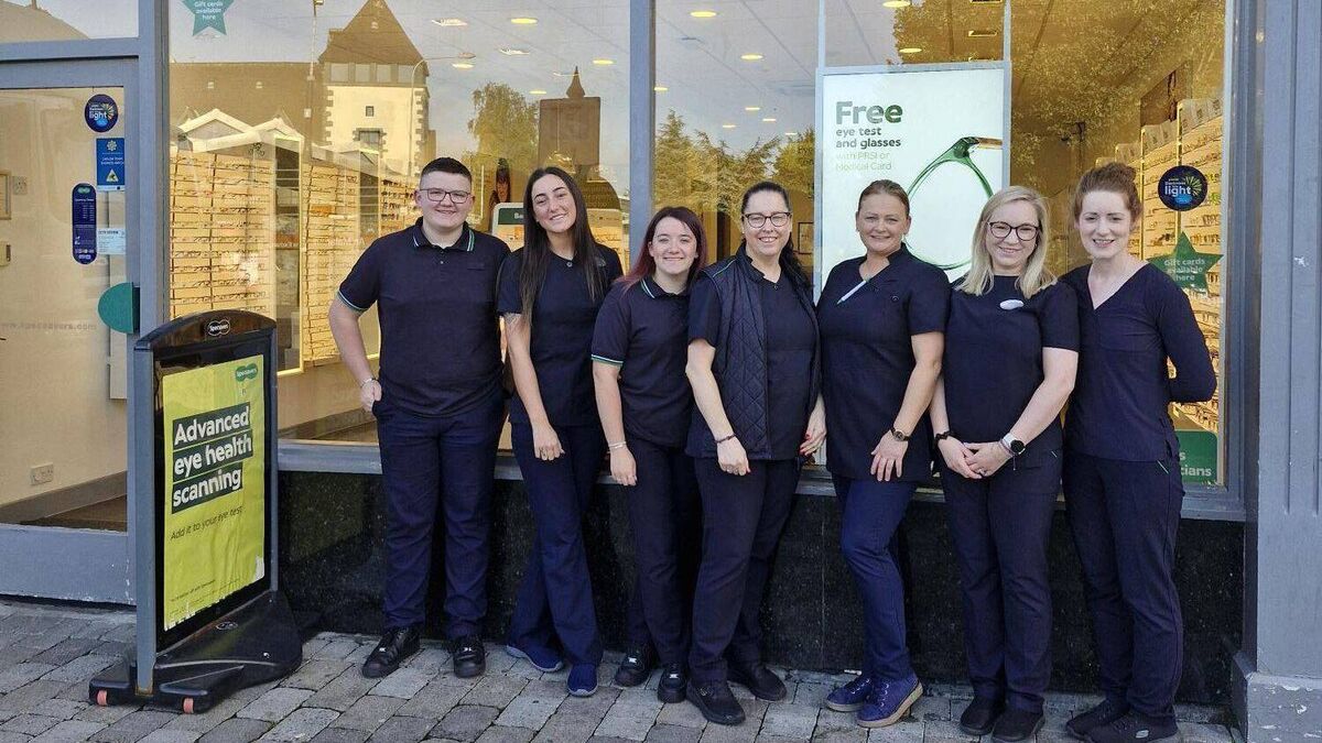 Specsavers celebrate 20 years of helping people see clearly in Carlow