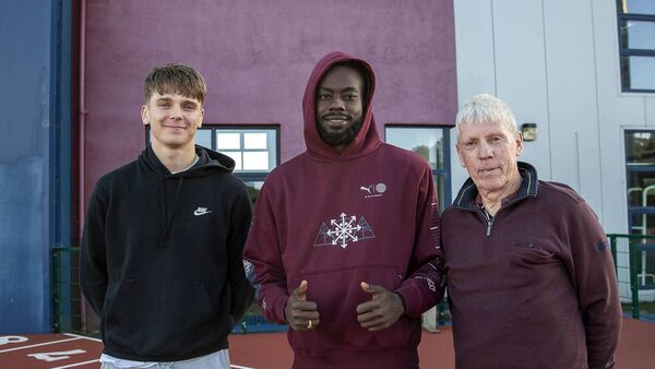 Olympic bronze medalist makes surprise visit to St Laurence O'Toole