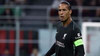 Virgil van Dijk impressed with Liverpool display after bouncing back in Milan