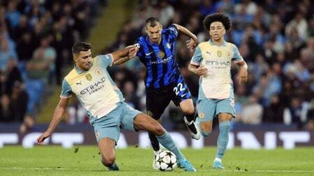 Manchester City held to goalless draw by Inter Milan