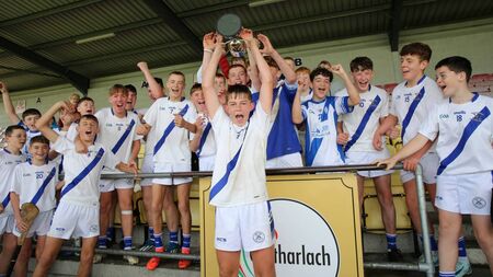 Bowe and Donnelly lead Carlow Town to U14 Hurling title