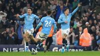 Man City score stoppage-time equaliser to deny 10-man Arsenal in Etihad thriller