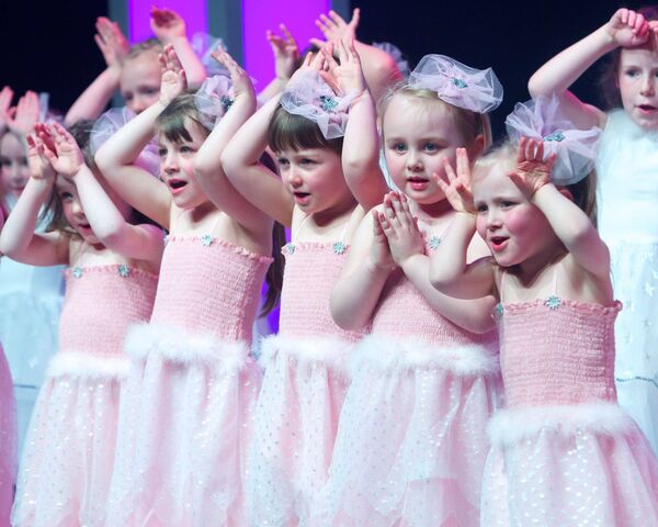 Junior members of Spotlight Stage School