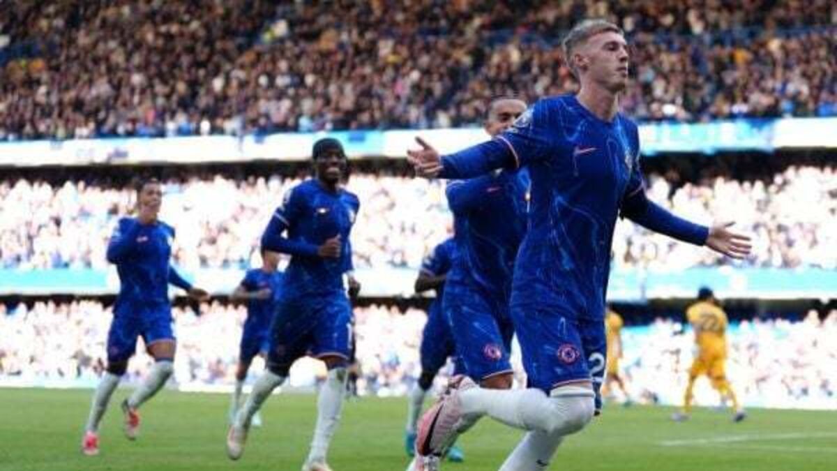 Cole Palmer scores four as Chelsea win thriller against Brighton