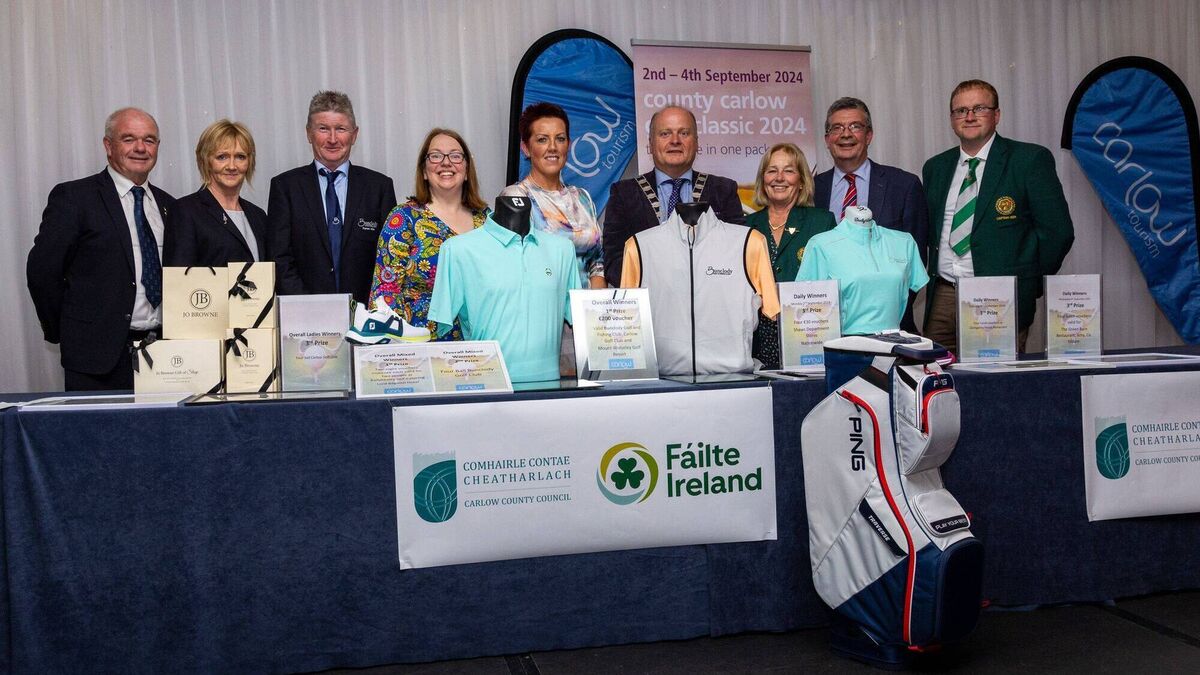 Golf event showcased Carlow’s classic courses