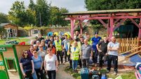 Dedicated volunteers give Leighlin crèchea welcome makeover 