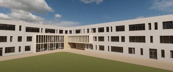 An image of how the St Mary's Academy CBS will look