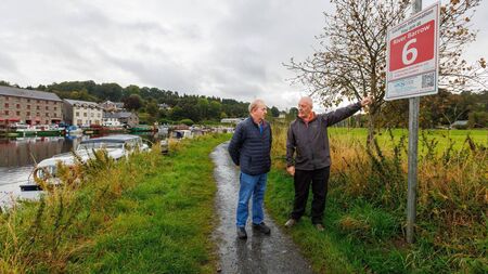 Emergency access points identified and mapped along the River Barrow