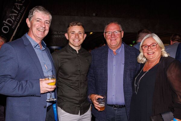 At the County Carlow Chamber Business Awards in Visual were John Whelan with Aaron, Pat and Patsy Amond