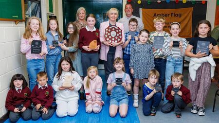 Kids fêted for creative entries to Tullow Show art competition