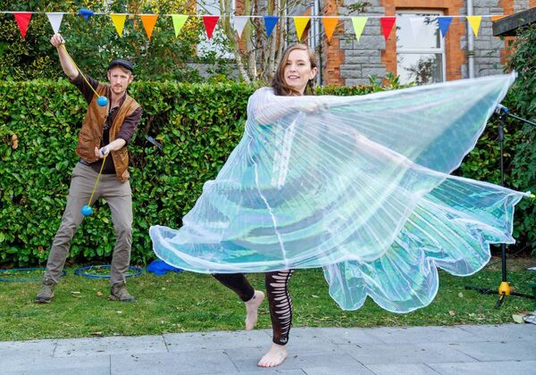 Sharon O’Brien and Aidan Ring performing during Culture Night in Tullow Photos: michaelorourkephotography.ie