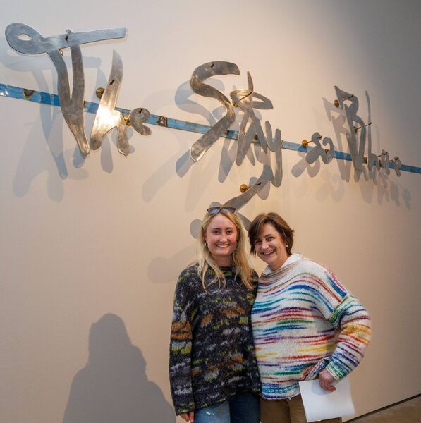 Ellen and Betty O’Neill in Visual on Culture Night