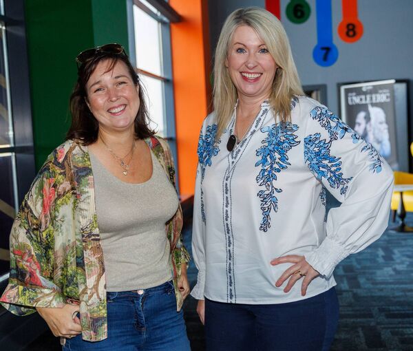 Dena Nolan and Siobhain Roche at the premiere of the film Uncle Eric in IMC Carlow