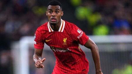 Liverpool boss Arne Slot hopes Ryan Gravenberch can maintain impressive form