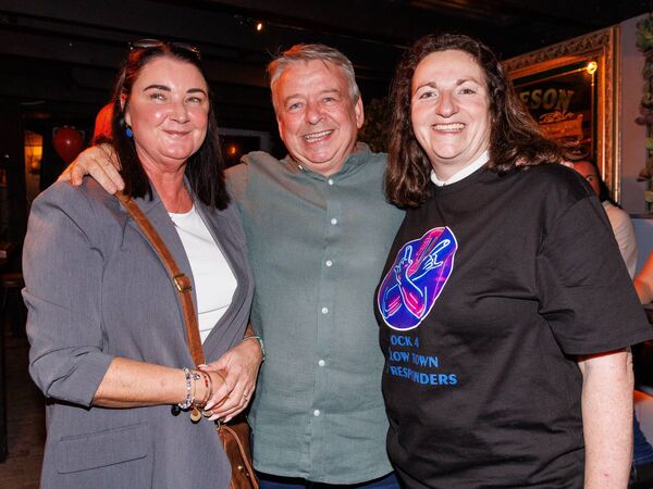 Carol and Anthony Brophy and Lisa O’Malley pictured at the Carlow Town First Responders fundraiser Carol and Anthony Brophy and Lisa O’Malley pictured at the Carlow Town First Responders fundraiser