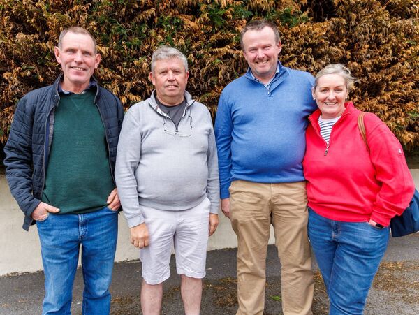 Jim Sinnott, Jim O’Neill and John and Aideen Fleming were pictured at the Ardattin NS and Community Development Group's BBQ at the Ardattin Community Hall. Photo: michaelorourkephotography.ie