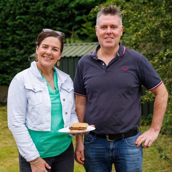 Catherine Callaghan and Dave Donohoe were pictured at the Ardattin NS and Community Development Group's BBQ at the Ardattin Community Hall. Photo: michaelorourkephotography.ie