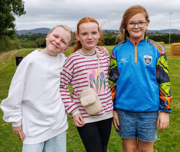 Amy, Kealy, Niamh Healy and Lauren Vance were pictured at the Ardattin NS and Community Development Group's BBQ at the Ardattin Community Hall. Photo: michaelorourkephotography.ie