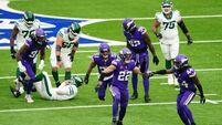 Minnesota Vikings defeat New York Jets at Tottenham Hotspur Stadium