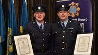 Heroic gardaí awarded for their bravery 