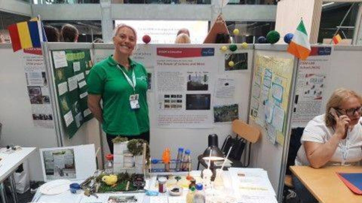 CBS teacher represents Ireland at science festival