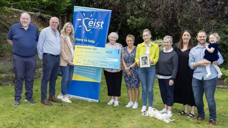 Myshall Garden Club raised €1,500 for Éist