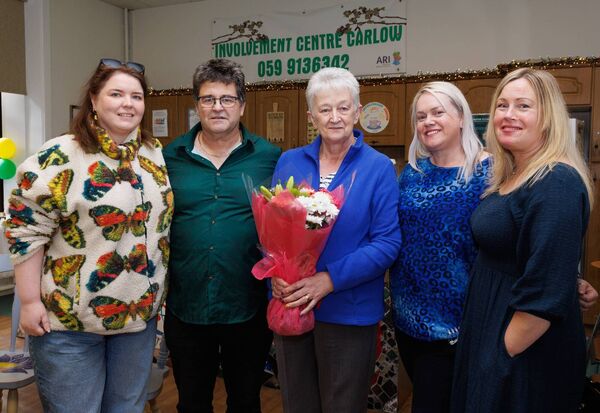 Pictured at the Involvement Centre's 10 year anniversary Martha Clarke, Niall Ryan, Marian Farrell, Nicola Nolan and Miriam Ryan 