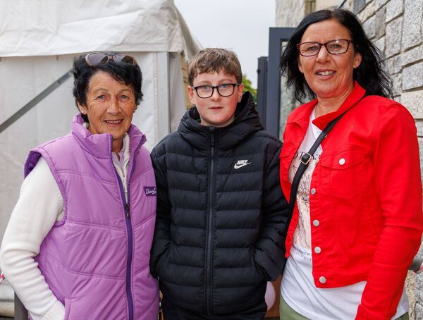 Kathleen, Tadhg and Sinead Abbey at the Ballon Community Centre 10th anniversary celebrations Kathleen, Tadhg and Sinead Abbey at the Ballon Community Centre 10th anniversary celebrations