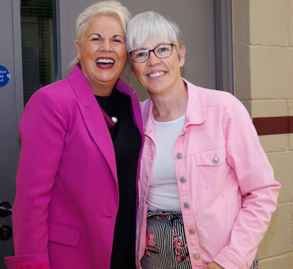 Deputy Jennifer Murnane OConnor and Carmel Barry at the Ballon Community Centre 10th anniversary celebrations Deputy Jennifer Murnane OConnor and Carmel Barry at the Ballon Community Centre 10th anniversary celebrations