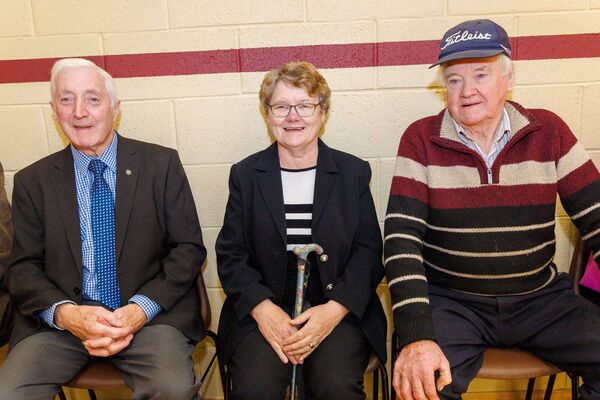 Jim and Eileen Lyons with Dick Fitzgerald Jim and Eileen Lyons with Dick Fitzgerald