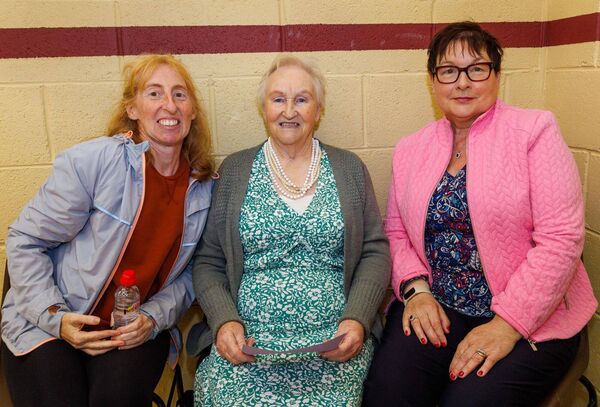 At the Ballon Community Centre 10th anniversary celebrations Charlotte Callis, Eileen Kealey and Mary Byrne At the Ballon Community Centre 10th anniversary celebrations Charlotte Callis, Eileen Kealey and Mary Byrne