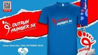 Take the Outrun Hunger challenge and raise funds for food kitchen