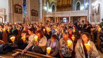 Thousands visit cathedral to view the relics of St Bernadette
