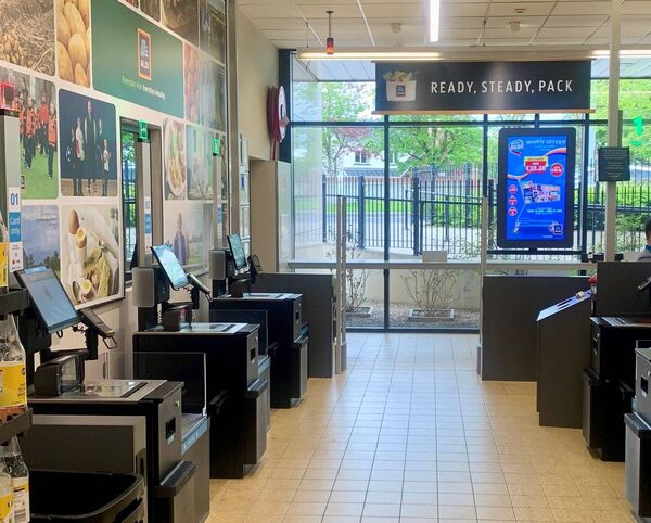 New self-checkout