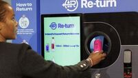 Feature on 80 Dublin bins to deter people from searching for bottles to return