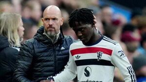 Manchester United midfielder Kobbie Mainoo out for ‘a few weeks’ with injury