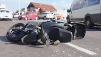 Motorcyclist denies leaving passenger who fell off bike at side of road