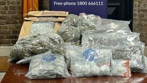 Man arrested after gardaí seize cannabis and cocaine worth €360,000 Man arrested after gardaí seize cannabis and cocaine worth €360,000