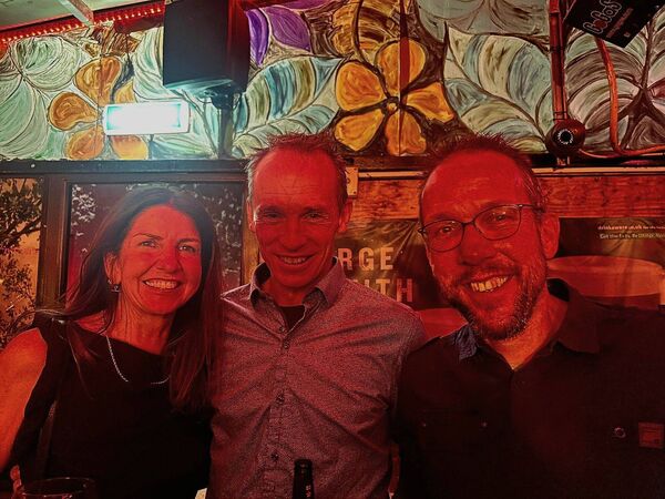 Maureen Cummins, James O'Toole and James Nolan